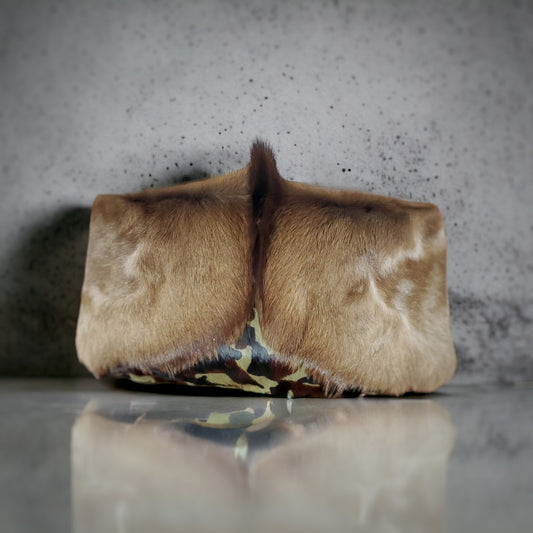 Neutral Camouflage Mohawk Clutch