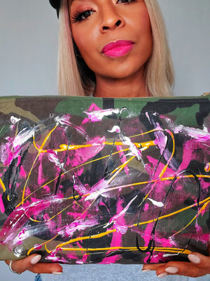 Graffiti Clutch